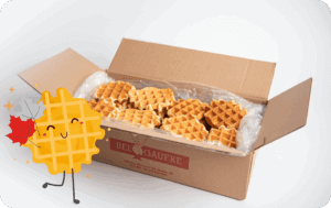 Boîte de gaufre Bel Gaufre à l'érable